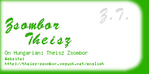 zsombor theisz business card